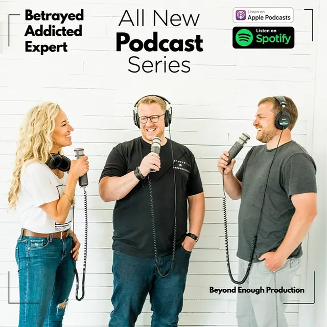 The Betrayed, The Addicted, The Expert podcast artwork